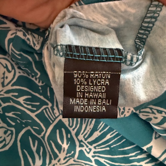 Wahine Toa Tunic Ohia Lehua Print Size M - Picture 4 of 4